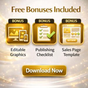 Make Money Online eBook PLR MRR - 111-Page Canva Editable Digital Product with Resell Rights